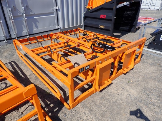 LANDHONOR HAG-12-24Q HAY ACCUMULATOR GRAPPLE,  **SOME SHIPPING DAMAGE**