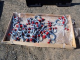 PALLET OF CLEVISES/SHACKLES,