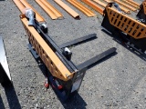 WOLVERINE PSA-11-3300 FORKLIFT FORKS,  HYDRAULIC, SKID STEER ATTACH,
