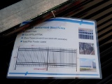 FEN 20 GALVANIZED STEEL FENCE,  (20) 10' X 7' SECTIONS,