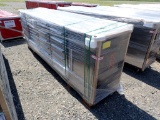 CHERY INDUSTRIAL WORK BENCH,  10', 18 DRAWERS, STAINLESS STEEL ,