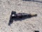 MINI EXCAVATOR ATTACHMENT,  NEW, HYD WOOD SPLITTER, AS IS WHERE IS