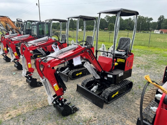 Equipment already on the yard…