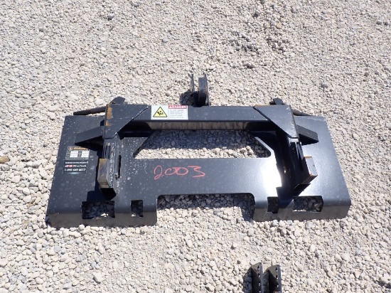2024 WOLVERINE PT-16-01C SKID STEER ATTACHMENT,  THREE POINT HITCH, AS IS W