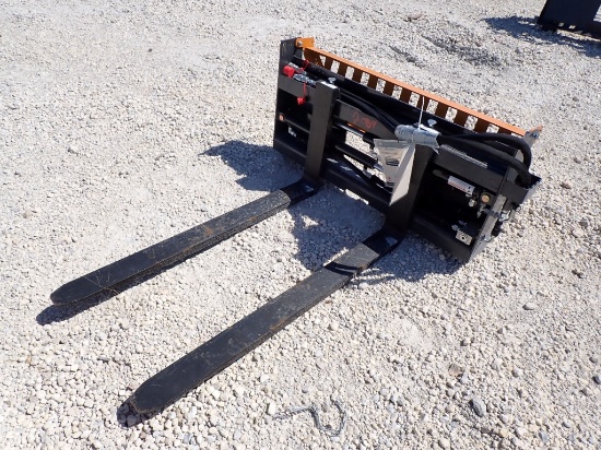 2024 WOLVERINE PFA-11-3300G SKID STEER ATTACHMENT,  NEW, 48" HYD FORKS, AS