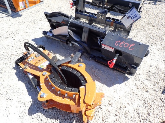 2024 LAND HONOR RG-11-5000G SKID STEER ATTACHMENT,  NEW, ROTATING GRAPPLE,