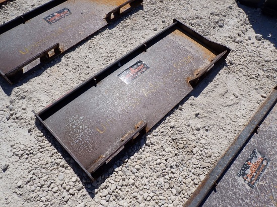 2024 LAND HONOR SKID STEER ATTACHMENT,  NEW, ADAPTOR PLATE, AS IS WHERE IS