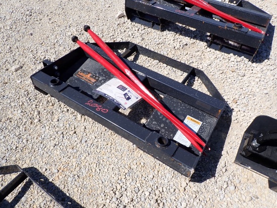 2024 LAND HONOR BS-12-2500G SKID STEER ATTACHMENT,  NEW, HAY BALE SPEER, 53