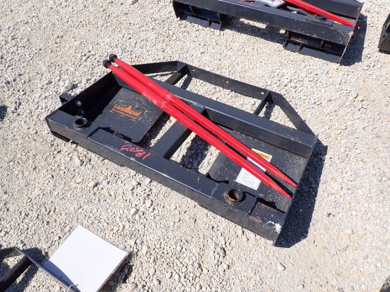 2024 LAND HONOR BS-12-2500G SKID STEER ATTACHMENT,  NEW, HAY BALE SPEER, 53