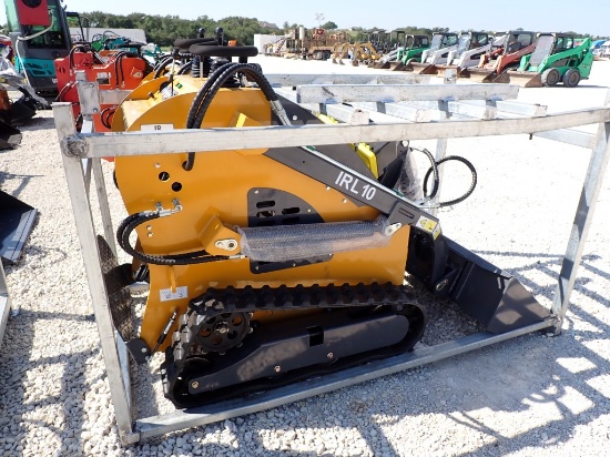 IR IRL10 MINI SKID STEER,  NEW, R470 GAS ENGINE, 43" SMOOTH BUCKET, 6" RUBB