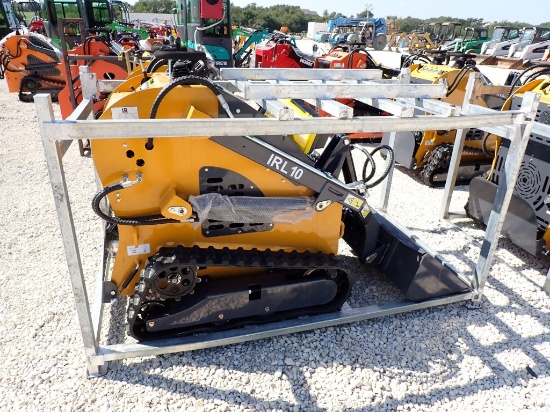 2024 IR IRL10 MINI SKID STEER,  NEW, R470 GAS ENGINE, 43" SMOOTH, 6" RUBBER