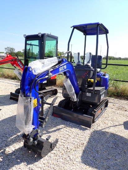 2024 IR IRE16 MINI EXCAVATOR,  RUNTONG R420 GAS ENGINE,CANOPY, 16" TOOTH BU
