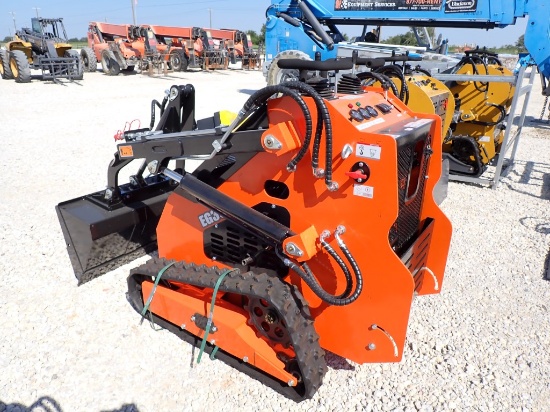 EGN EG36C MINI SKID STEER LOADER,  NEW, CRAWLER MODEL, ELECTRIC START, 40"