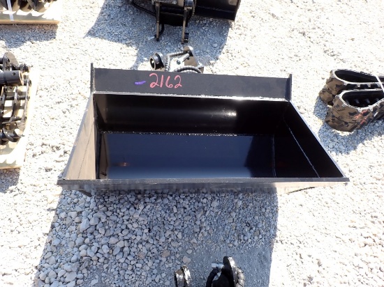 MINI EXCAVATOR ATTACHMENT,  NEW, 36" HYD. TILT CLEANOUT BUCKET, AS IS WHERE