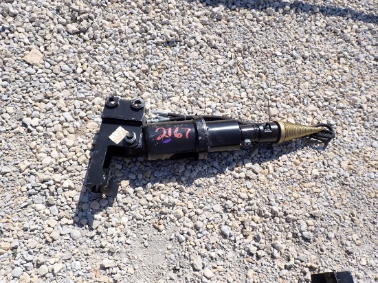 MINI EXCAVATOR ATTACHMENT,  NEW, HYD WOOD SPLITTER, AS IS WHERE IS