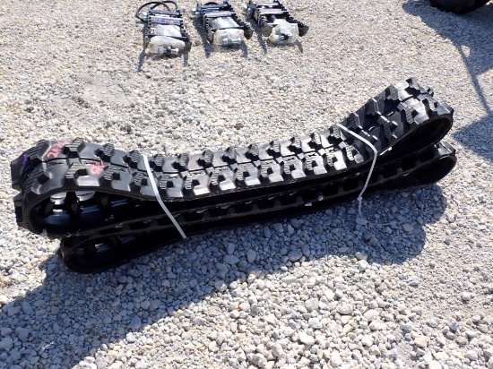 MINI EXCAVATOR RUBBER TRACKS,  NEW, 7", AS IS WHERE IS