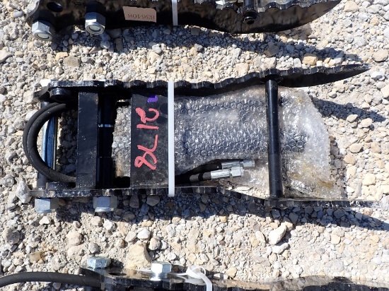 MIVA MINI EXCAVATOR ATTACHMENT,  NEW, 18" HYD THUMB, 1" PIN, AS IS WHERE IS