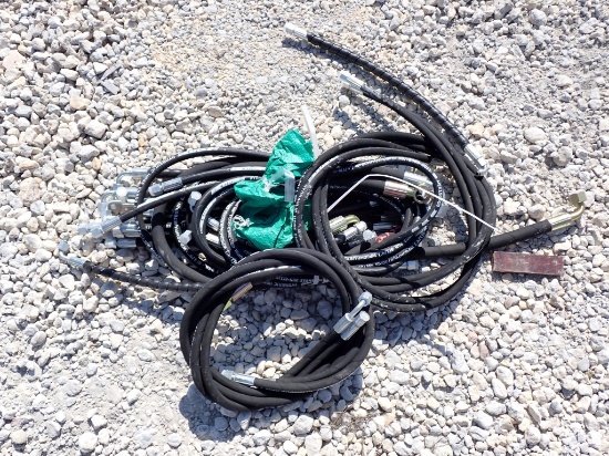 MINI EXCAVATOR ASSORTED HYD. HOSES,  NEW, AS IS WHERE IS