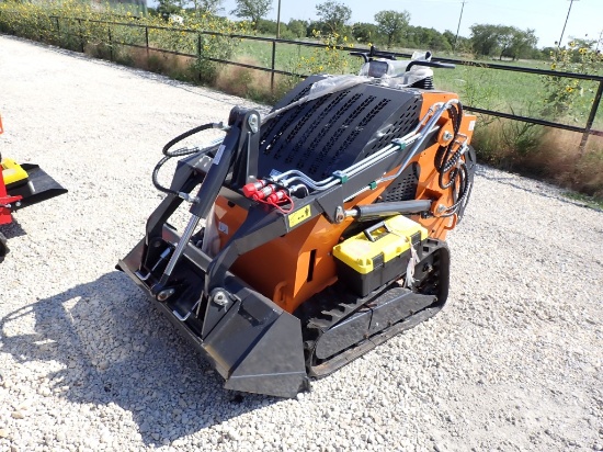 2024 MINI TRACK SKID STEER,  NEW, 39" SMOOTH BUCKET, 7" RUBBER TRACKS, STAR