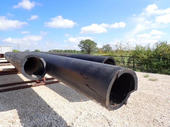POLY CASING,  (3), 109' TOTAL, 20" ID, AS IS WHERE IS