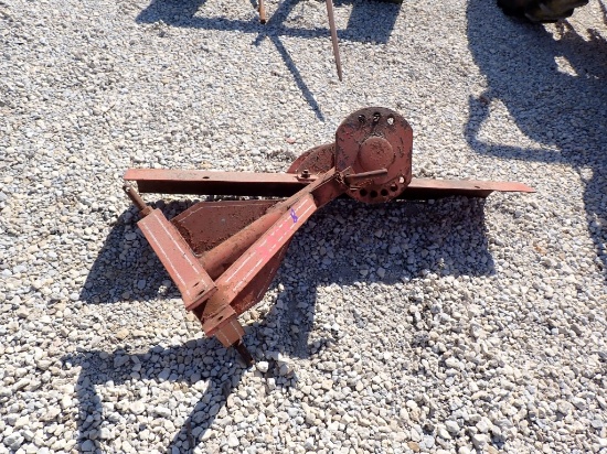 BACKFILL BLADE,  54", THREE POINT LIFT, AS IS WHERE IS