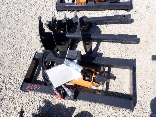 2024 WOLVERINE ADB-13-1218R SKID STEER ATTACHMENTS,  NEW, AUGER DRIVE & BIT
