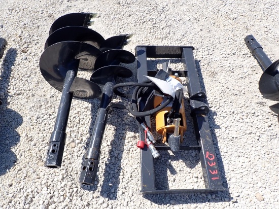 2024 WOLVERINE ADB-13-1218R SKID STEER ATTACHMENTS,  NEW, AUGER DRIVE & BIT