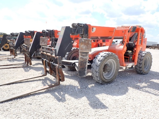 2018 JLG 10054 TELEHANDLER FORKLIFT, 5696+ HRS,  CUMMINS 3.8L DIESEL, 4X4,