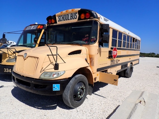 2008 INTERNATIONAL SCHOOL BUS, 192120 MILES,  MAXXFORCE 7.6L DIESEL, A/T, S