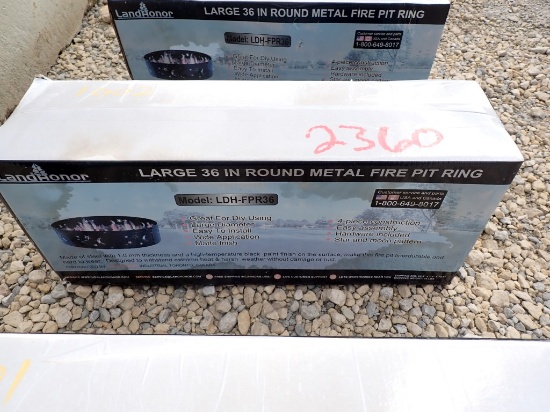LANDHONOR LDH-FPR36 FIREPIT,  36", NEW
