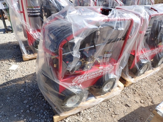 2024 MAGNUM 4000 SERIES PRESSURE WASHER,  NEW, GAS OPERATED W/ DIESEL HEATE