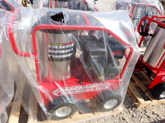 2024 MAGNUM 4000 SERIES PRESSURE WASHER,  NEW, GAS OPERATED W/ DIESEL HEATE