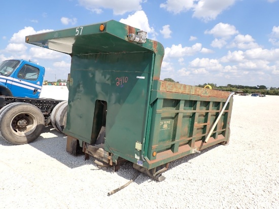 DUMP BED,  12', HYD LIFT, AS IS WHERE IS