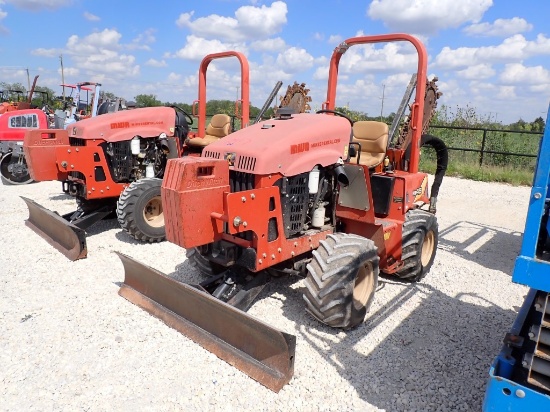 2016 DITCH WITCH RT45 TRENCHER, 963 HRS,  CANOPY, DEUTZ D2.9L DIESEL, 64" B