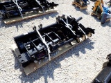 MIVA (8)MINI EXCAVATOR ATTACHMENTS,  QUICK HITCH, RAKE, GRABER, AUGER, 12