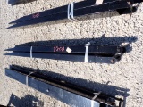 FORK EXTENSIONS,  (2), NEW, 6', AS IS WHERE IS