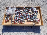 2024 LIFTING SHACKLES,  NEW, ASSORTED SIZES, AS IS WHERE IS