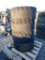 (4) FOAM FILLED SKID STEER TIRES & WHEELS,