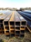 (16) LENGTHS OF SQUARE TUBING,  STEEL, 1/4