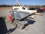 ALLEN AT14S CONCRETE DUMP BUGGY,  GAS, RUBBER TRACKS, C# 49007