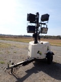 2018 TEREX RL4 PORTABLE LIGHT PLANT, 2522+ HRS,  KHOLER DIESEL, S# 4ZJSA101