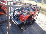 AGT YF2380 MINI SKID STEER,  15 HP GAS, RUBBER TRACKS, EXTERNAL HYD