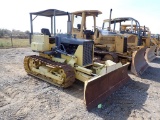 KOMATSU D21P5 DOZER,  DIESEL, OROPS, 6-WAY BLADE, S# 48384
