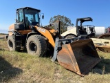2018 CASE 621G WHEEL LOADER, 3,812+ hrs,  STRICKLAND FORKS, GP BUCKET, CAB,