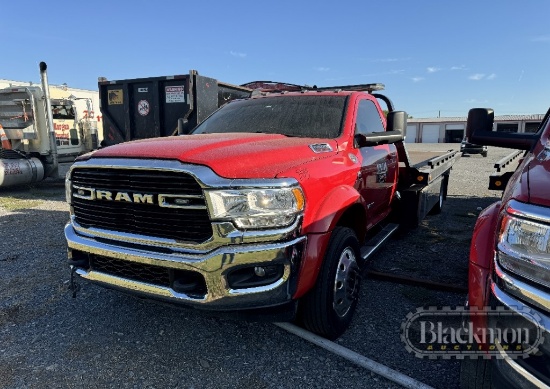 2021 Ram 5500 Rollback Truck - Cummins Diesel, Automatic, PS, PW, PL, Singl