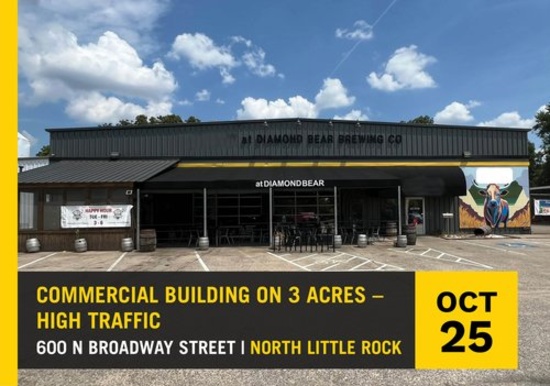 Commercial Building on 3 Acres – High Traffic