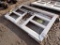ALUMINUM DUMP GATE,  FOR END DUMP TRAILER,