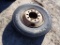 (1) 295/75R22.5 TIRE  ON HUB PILOT