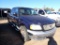 2003 FORD F-150 TRUCK,  CREW CAB, V8 GAS, AUTOMATIC, PS, AC, DROVE IN S# 1F