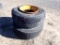 (2) 385/65R22.5 TIRES ON RIMS